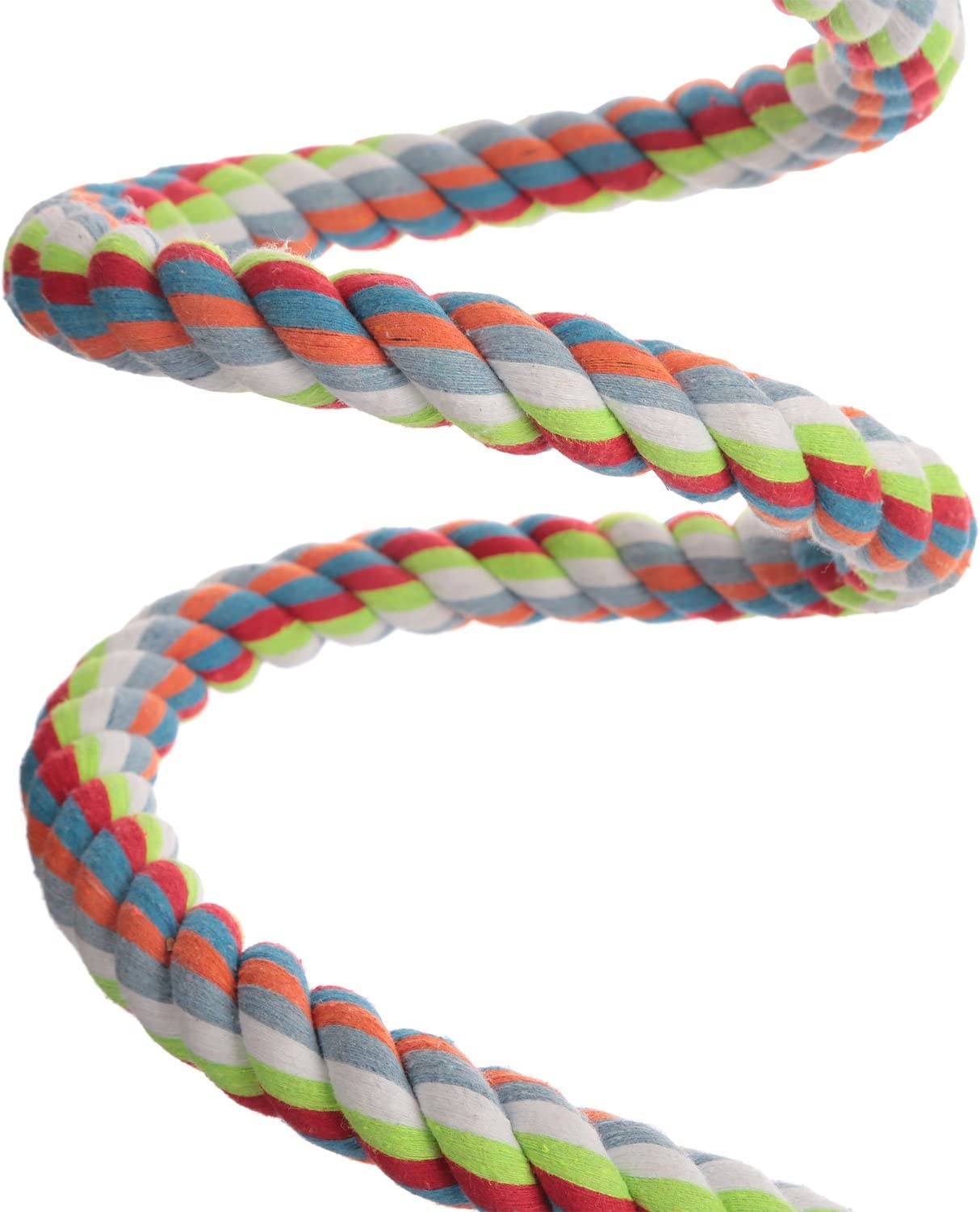 Large Parrot Toys 63 Inch Climbing Rope Bungee Bird Toys