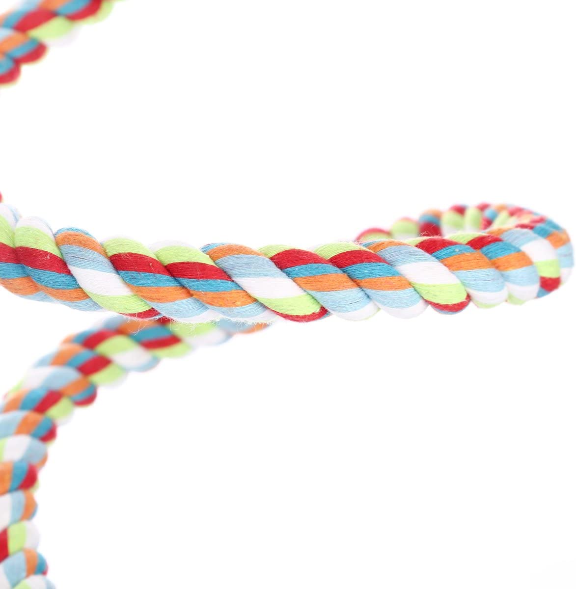 Large Parrot Toys 63 Inch Climbing Rope Bungee Bird Toys